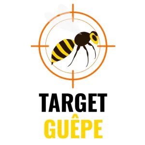 Logo Target Guêpe partenaire Monsieur Madame Anti Nuisibles dans la destruction de nid de guêpes et frelons dans les Hauts-de-France.